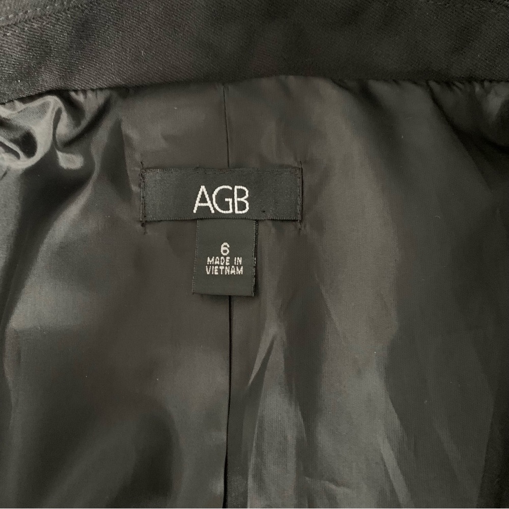 AGB Size 6 Black Blazer - Picture 9 of 12